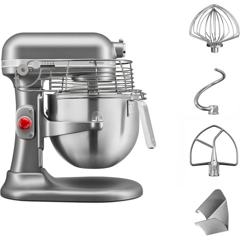 KitchenAid Profesyonel Stand Mikser, 6.9 L,Gümüş