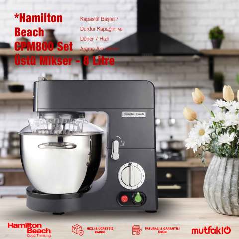 Hamilton Beach CPM800 Set üstü Mikser - 8 Litre