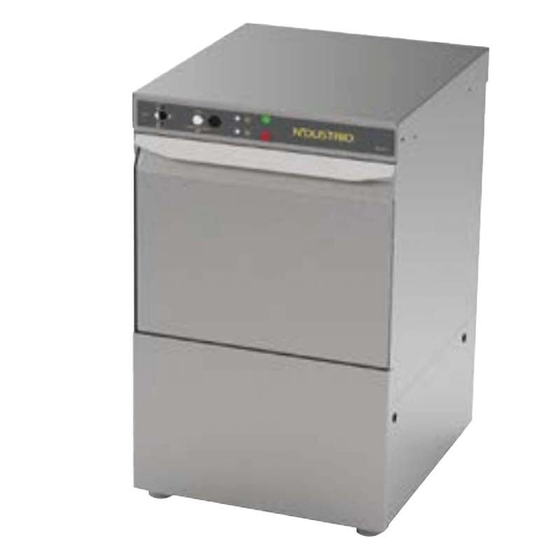 NDustrio Tezgah Altı Bardak Yıkama Makinesi Deterjan Ve Parlatıcı Pompalı, WZ-40-RDP