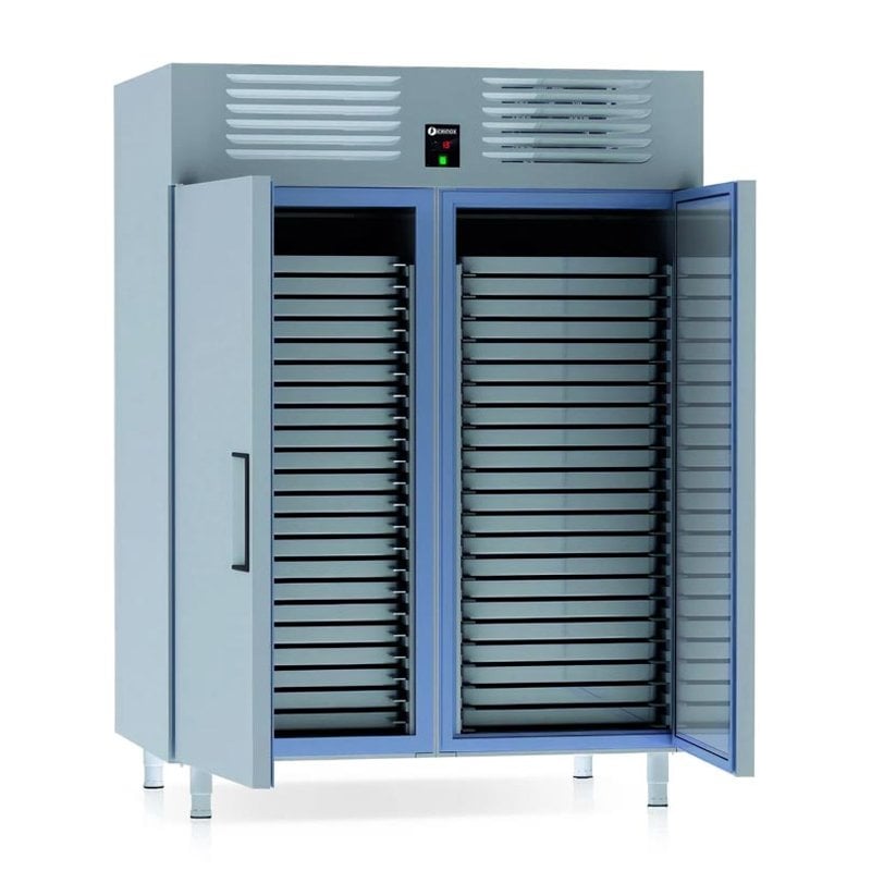 İceinox VTF 1600 N 2 Kapılı Pasta Şoklama Dolabı 1600 L 304 K 44 Adet 60x80 Tepsi Kapasiteli