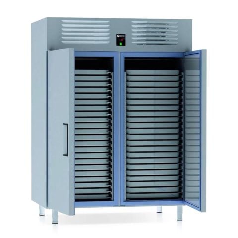 İceinox VTF 1600 N CR 2 Kapılı Pasta Şoklama Dolabı 1600 L 430 K 44 Adet 60x80 Tepsi Kapasiteli