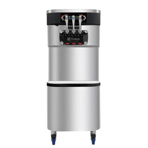 Vosco VBT-32F PRO 3 Kollu Soft Dondurma Makinesi, 32 Litre