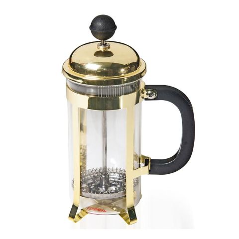 Biradlı Groovy GRV-D5 French Press, 350 ml, Altın