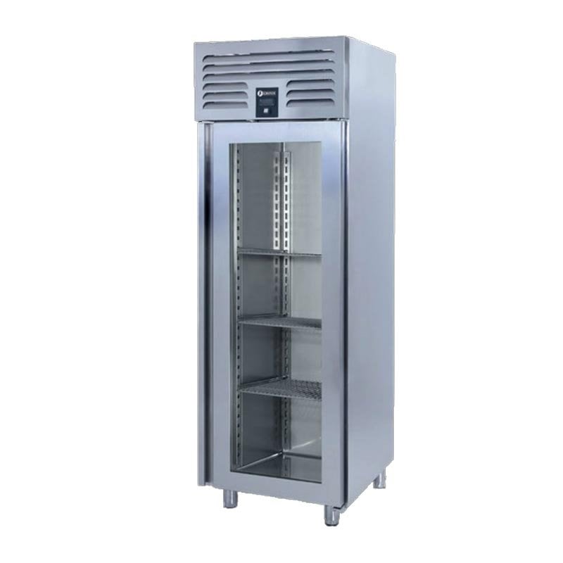 İceinox VTS 610 N VG CR Dik Tip 1 Cam Kapılı Snack Ve GN Derin Dondurucu 610 L 430 K 70x87x210 Cm