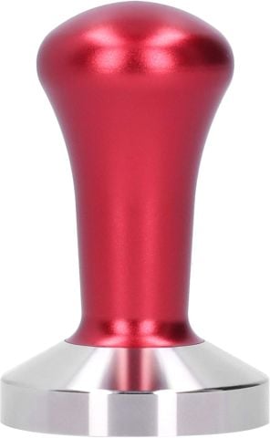 Biradlı GRV-316 Plastik Saplı Çelik Tamper, 58 mm, Kırmızı