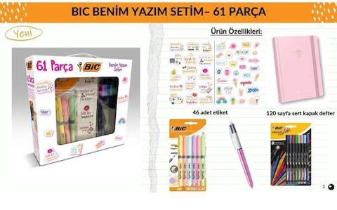 Bic Benim Yazım Setim 61 Parça