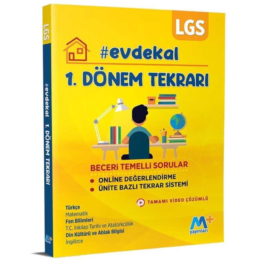 LGS Evde Kal 1.Dönem Tekrarı Tamamı Video Çözümlü Martı Yayınları