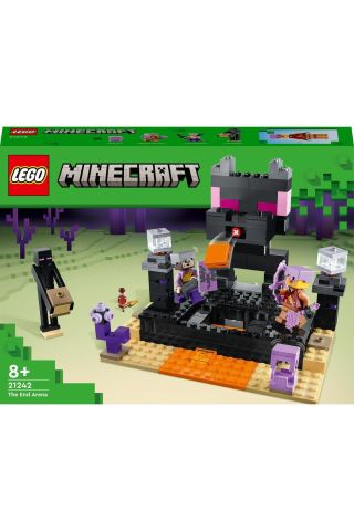 ® Minecraft® End Arenası 21242 - 8 Yaş ve Üzeri Çocuklar için Oyuncak Yapım Seti (252 Parça)