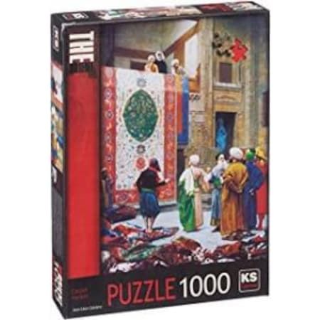 KS Games 1000 Parça Puzzle Carpet Market Halı Tüccarı 11088