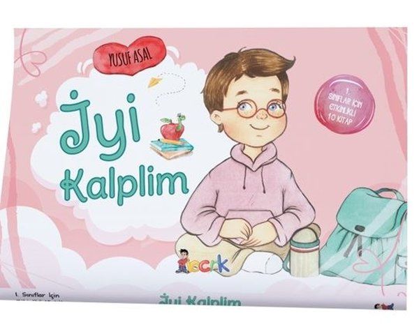 Bıcırık Yayınları İyi Kalplim-İlk Okuma Seti-1.Sınıflar İçin Etkinlikli 10 Kitap Takım