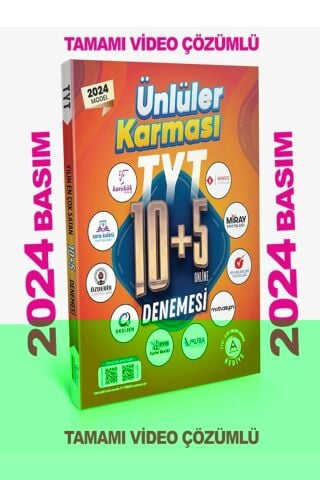 Ünlüler Karması 2024 Tyt 10+5 Deneme