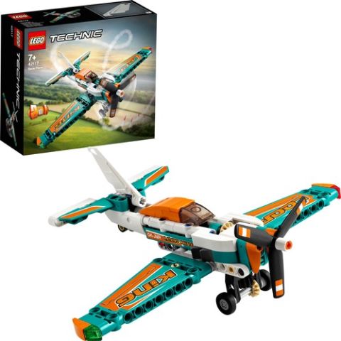 LEGO® Technic Yarış Uçağı 42117 - Çocuklar için Oyuncak Uçak Yapım Seti (154 Parça)