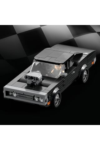 ® Speed Champions Fast & Furious 1970 Dodge Charger R/T 76912 - Araba Yapım Seti (345 Parça)