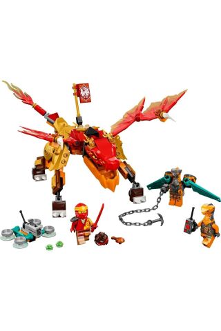 ® NINJAGO® Kai’nin Ateş Ejderhası EVO 71762 Yapım Seti (204 Parça)