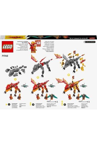 ® NINJAGO® Kai’nin Ateş Ejderhası EVO 71762 Yapım Seti (204 Parça)