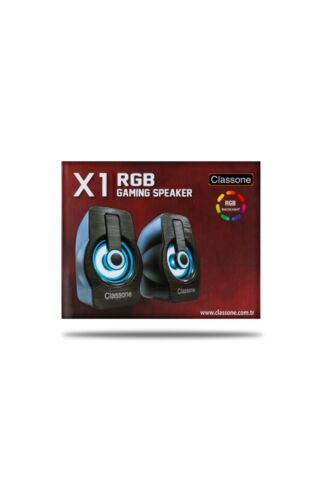 X1 Black Rgb Gamıng Hoparlör-siyah