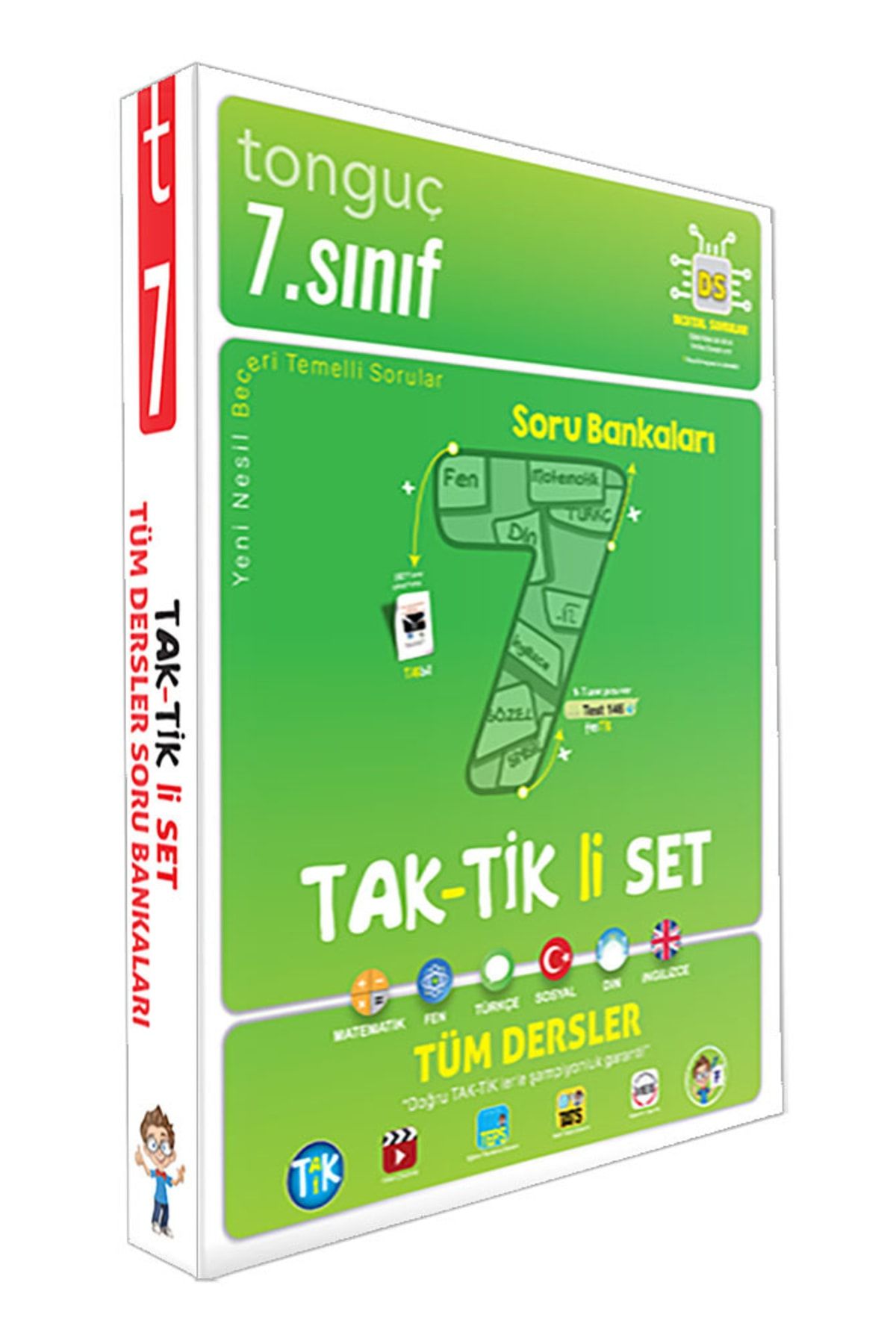 7. Sınıf Taktikli Tüm Dersler Soru Bankası Seti 9786257894654