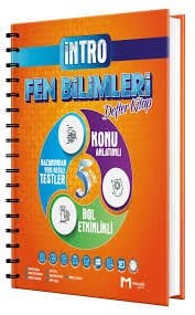 Mozaik yayınları 5. Sınıf Fen Bilimleri İntro Defter Kitap