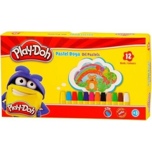 Play-Doh 12 Renk Pastel Boya Kutulu PLAY-PA002