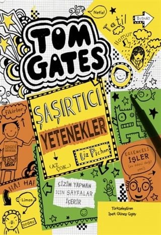 Tom Gates Şaşırtıcı Yetenekler Az Çok-Liz Pichon