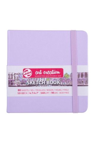 Talens 12x12 Sketch Book Violet