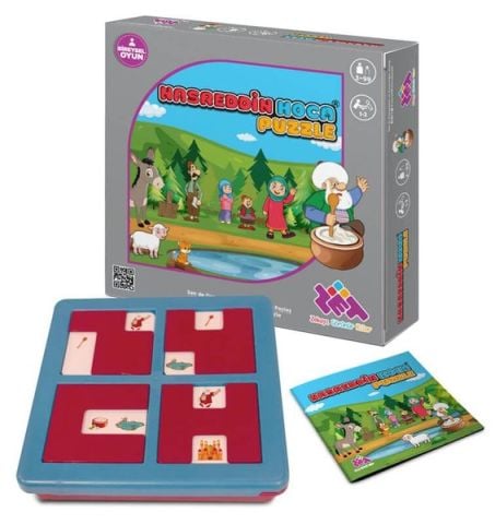 Zet Zeka Eğitim Oyunu Nasreddin Hoca Puzzle