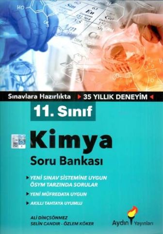 Aydın Yayınları 11. Sınıf Kimya Soru Bankası