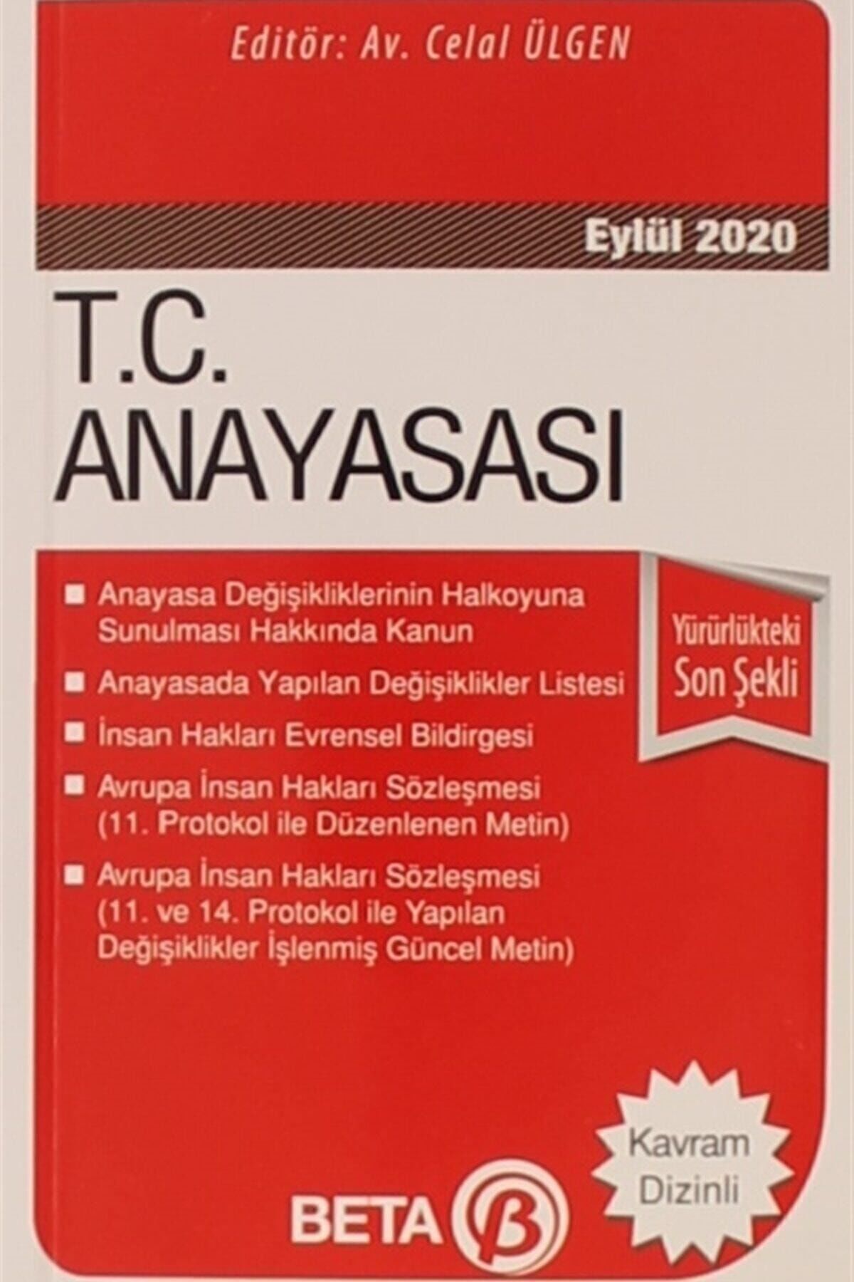 T.c. Anayasası (eylül 2020)