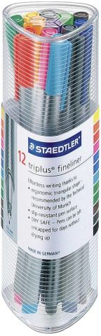 Staedler Trıplus Fineliner 0.3mm 12´li Kutuda