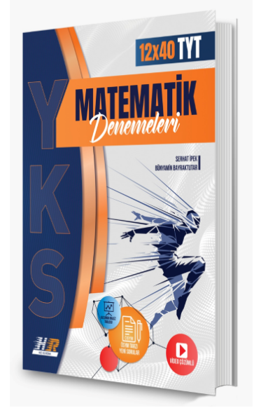 Hız ve Renk Yayınları Hız ve Renk TYT Matematik 12 x 40 Denemeleri