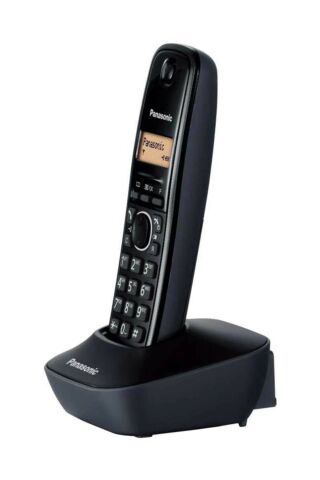 Panasonic Kx-tg1611 Siyah Telsiz Dect Telefon 50 Rehber
