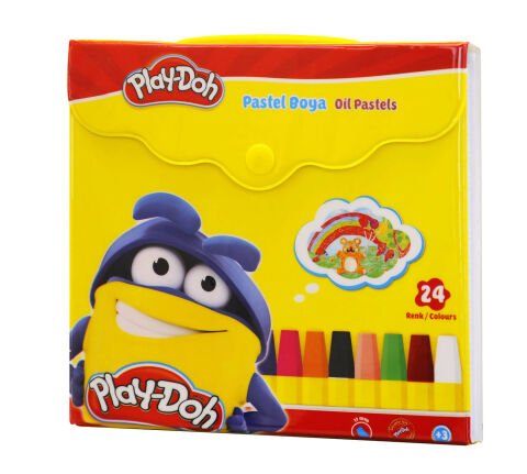 Play-Doh 24 Renk Pastel Boya Çantali PLAY-PA007