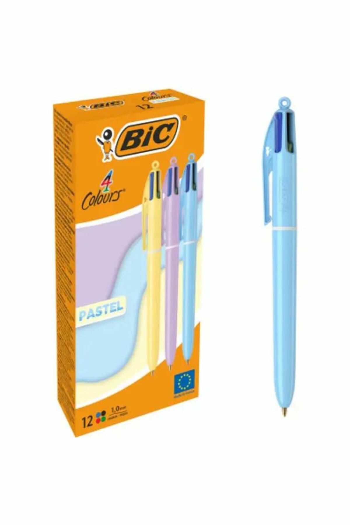 Tükenmez Kalem 4 Colours Pastel 12 Li 517320 / Bic