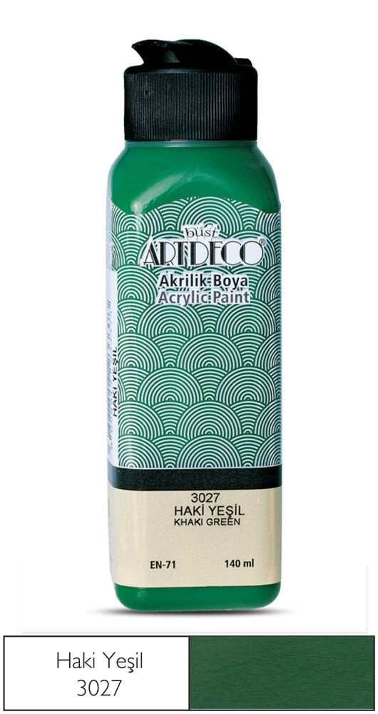 Artdeco Akrilik Boya 140ml Haki Yeşil 3027