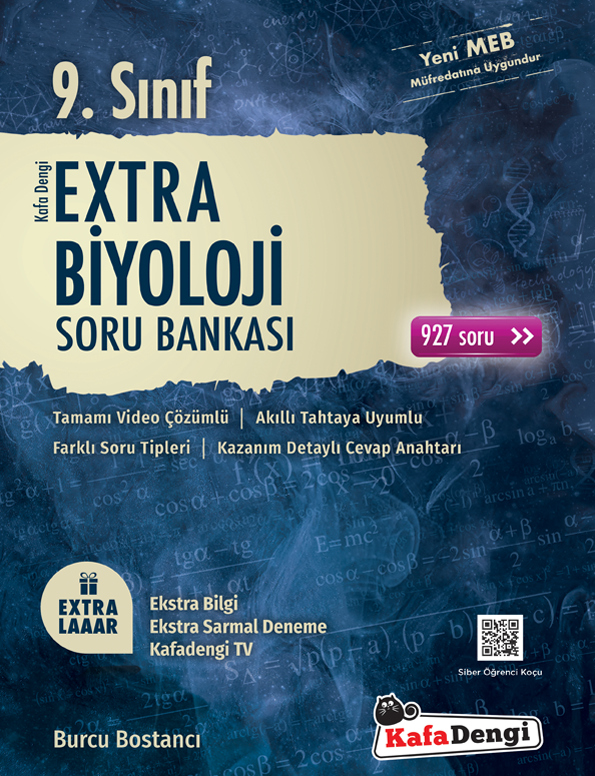 Kafa Dengi Yayınları 9. Sınıf Biyoloji Extra Soru Bankası