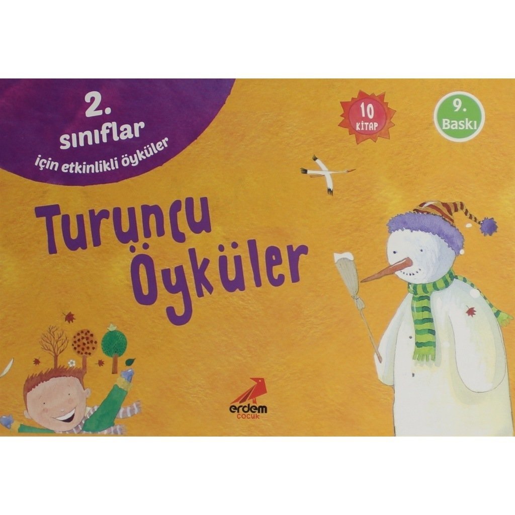 Turuncu Öyküler Seti 2.Sınıf 10 Kitap-Figen Yaman Coşar