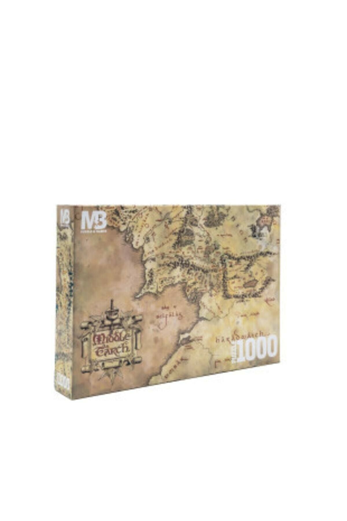 LOTR Middle Earth Map 1000 Parça Puzzle