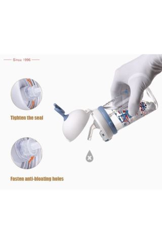 Çocuk Tritan 350 Ml Pipetli Tritan Su Matarası London -akıllı Pipet Kayışlı Toplu B1031