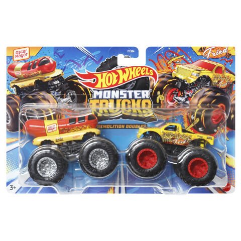 Hot Wheels Monster Trucks Güçlü İkili 1:64 Arabalar Fyj64