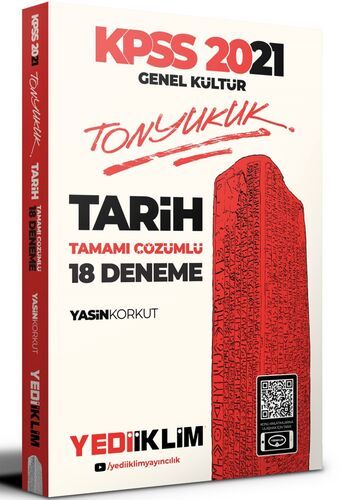 Yediiklim Yayınları 2021 Kpss Genel Kültür Tonyukuk Tarih Tamamı Çözümlü 18 Deneme