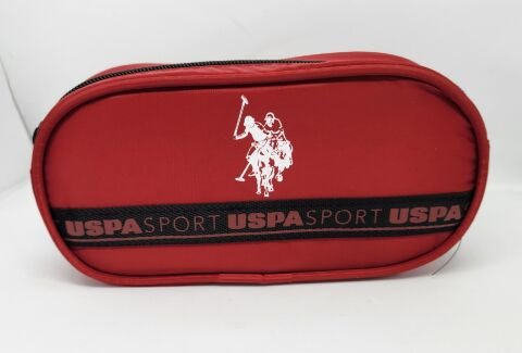 U.S. Polo Assn. Kırmızı Tek Gözlü Kalem Çantası PLKLK22181