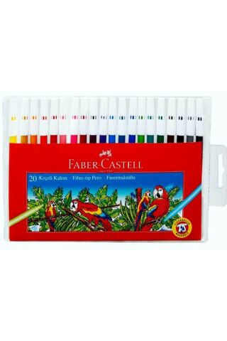 Faber Castell 20 Renk Keçeli Kalem