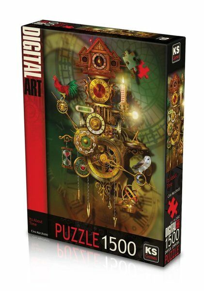 Ks Games 60x85cm Its About Time 1500 Parça Puzzle