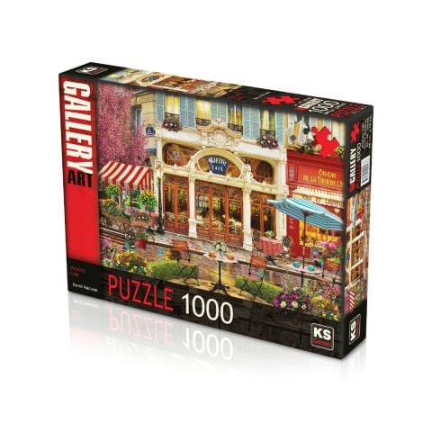 KS Games 48x68cm Majestic Cafe 1000 Parça Puzzle