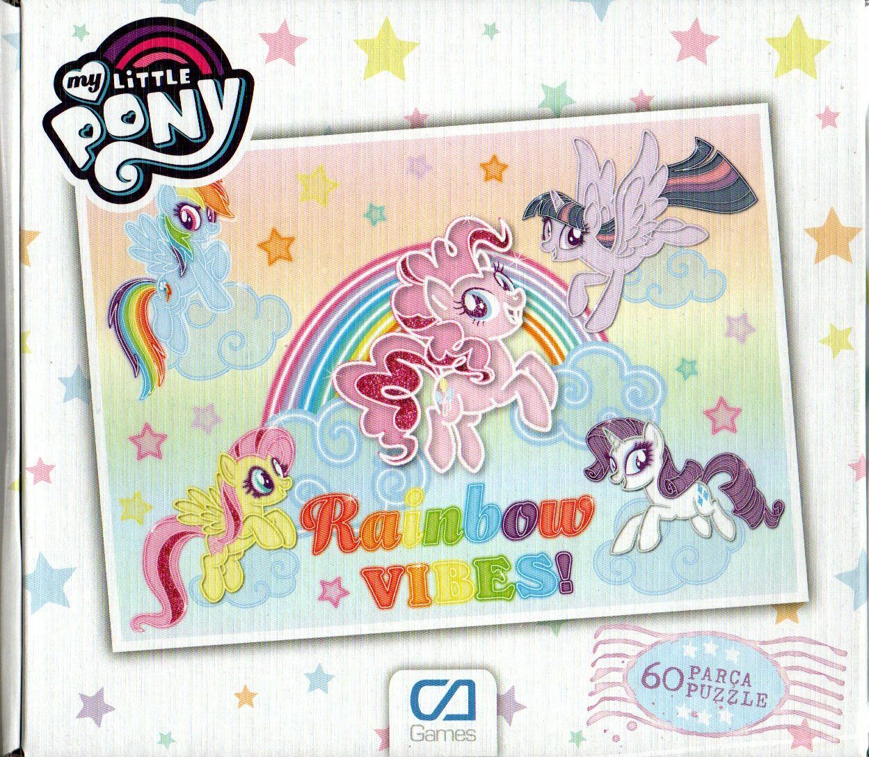 Ca Games My Little Pony 60 Parça Puzzle Rainbow Vibes