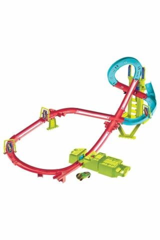 HPC07 Hot Wheels Neon Yarışlar Çoklu Yarış Heyecanı Pist Seti