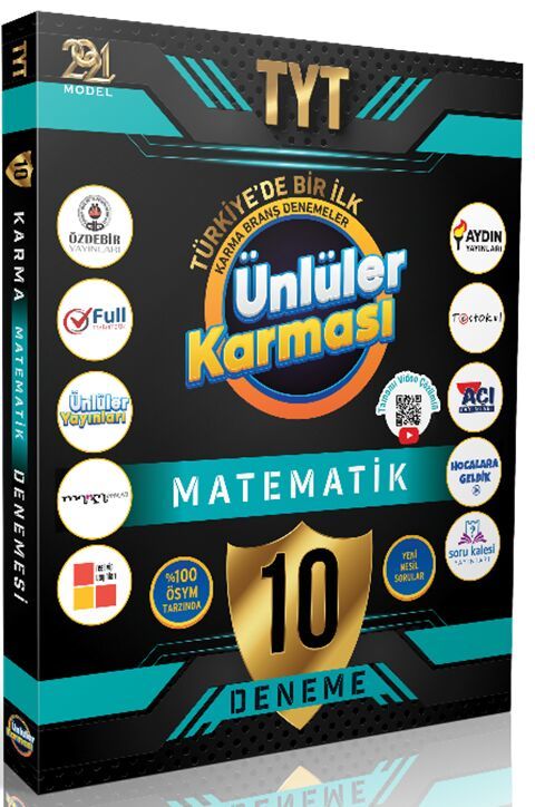 Ünlüler Karması TYT Matematik 10 Deneme