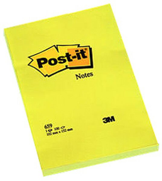 Post-It Not Sarı 100 Yaprak 659