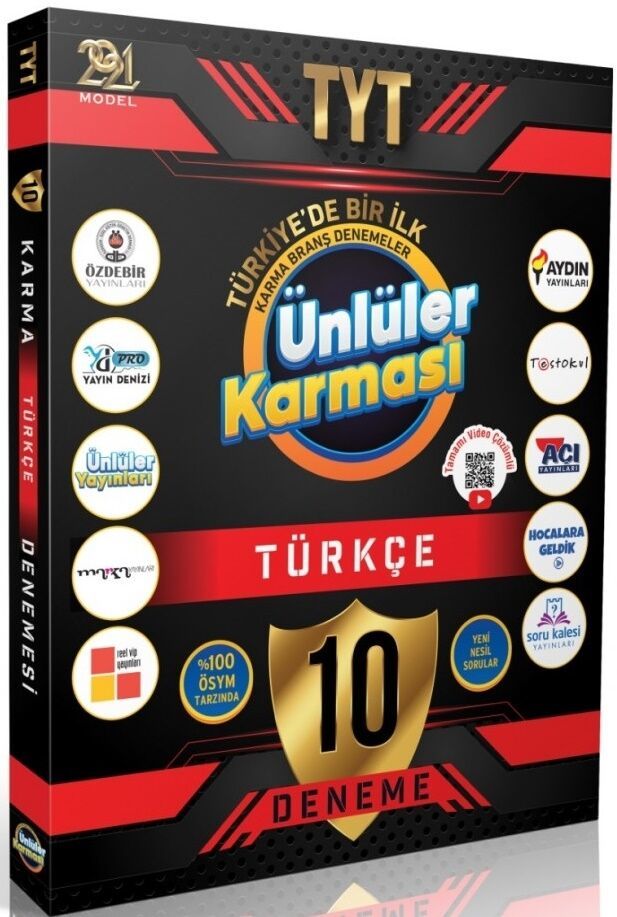 Ünlüler Karması TYT Türkçe 10 Deneme