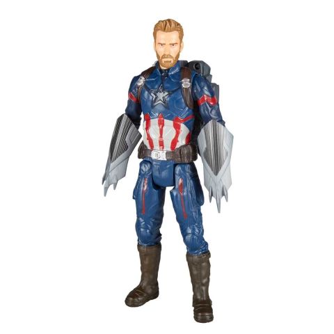 Hasbro Avengers Infinity War Titan Hero Power FX Captain America Figür 30 cm.